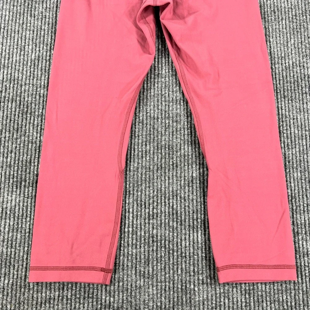 Lululemon Align Crip Leggings Womens Size 6 Pink Activewear Workout Casual Gym